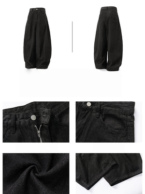 Liber Autumn Men's Solid Color Jeans