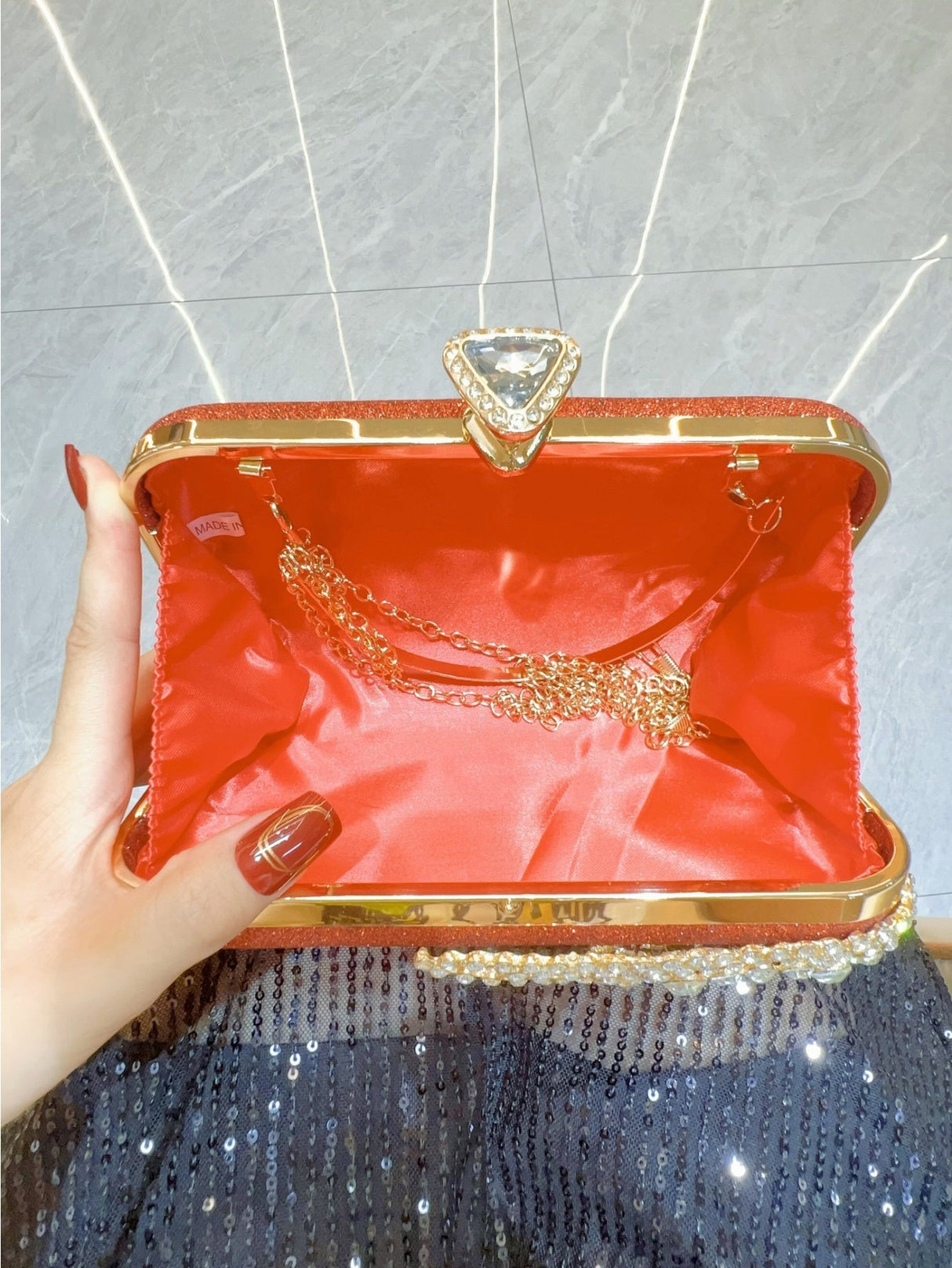 Liber Four Seasons ACC Diamond Box Bag