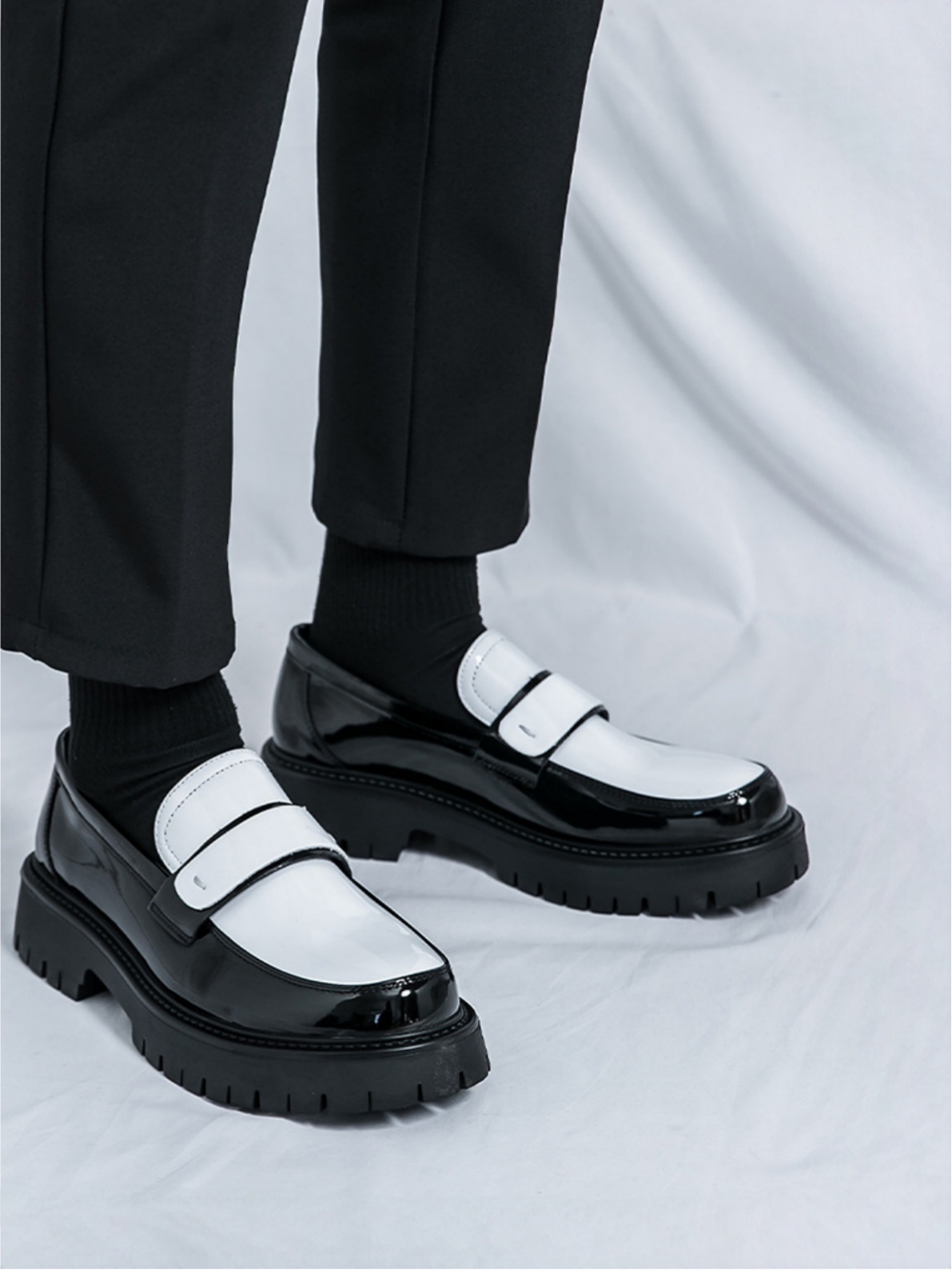 Mocassins à plateforme