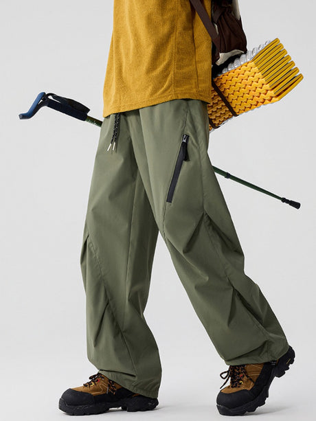 Wear-resistant Straight-fit Cargo Trousers