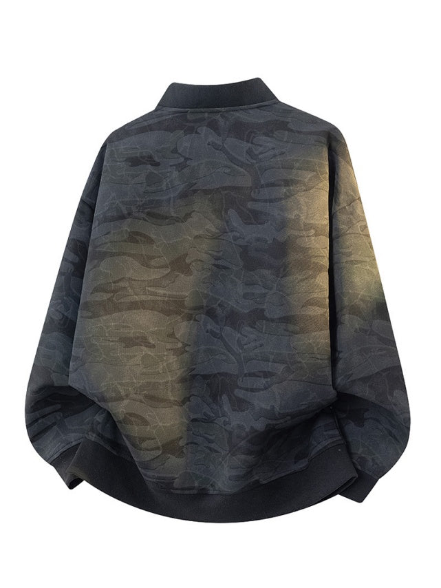 Sports Camouflage Baseball Uniform Jackets