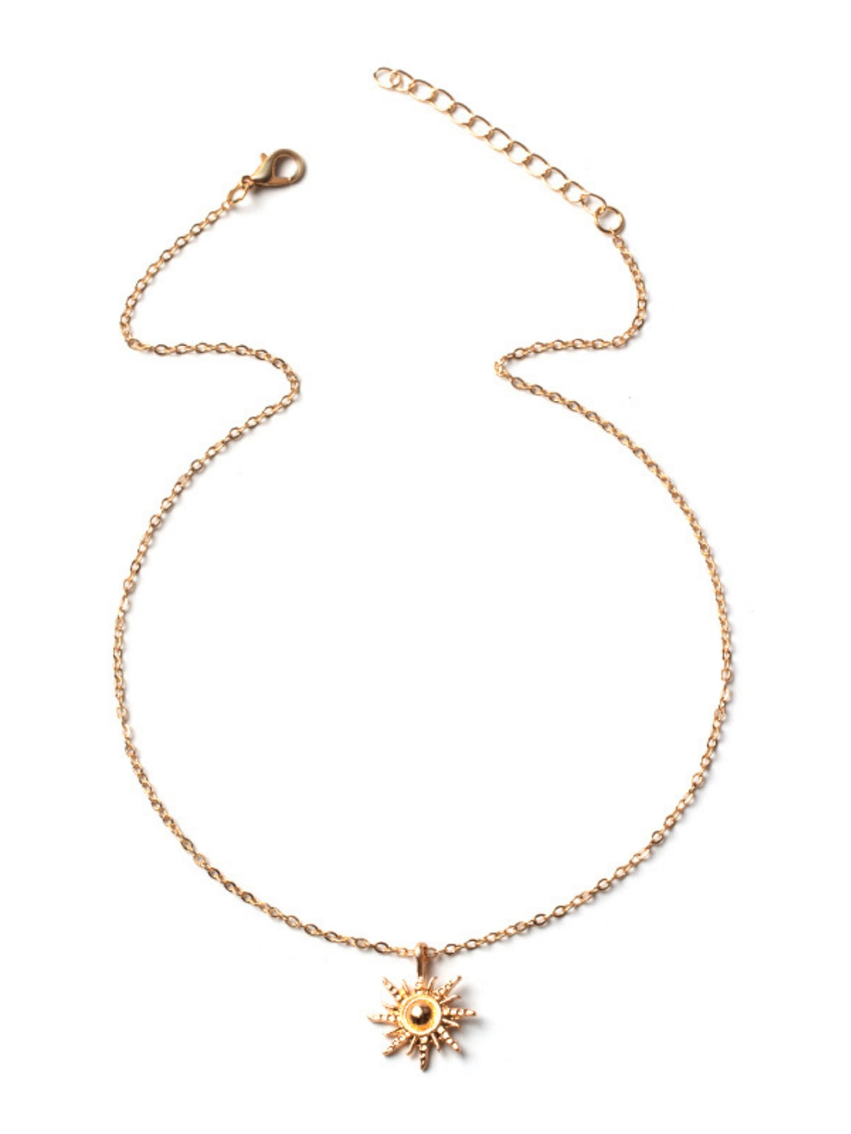 Sun Pendant Necklace