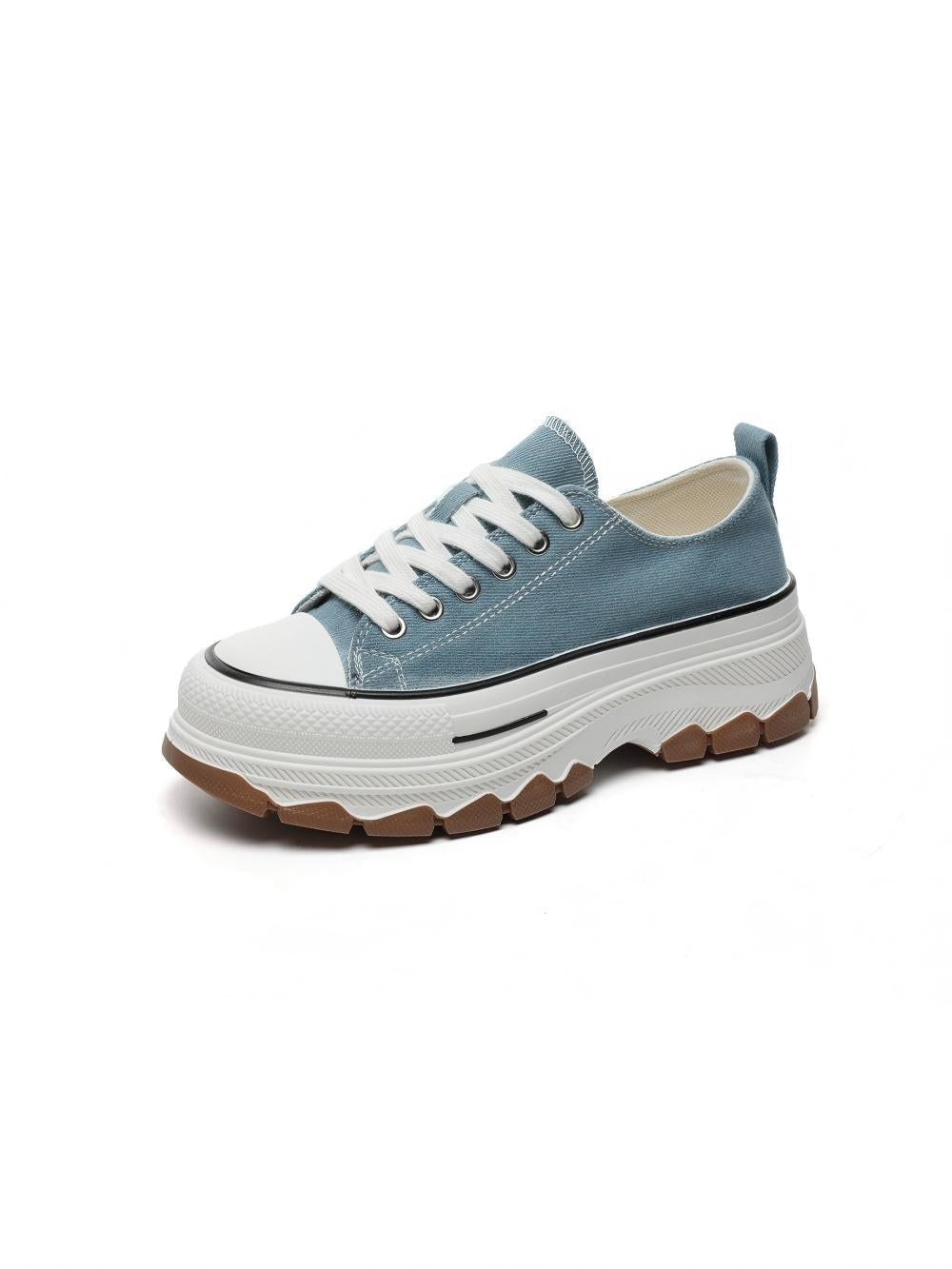Women's Canvas Thick-soled Casual Sneakers