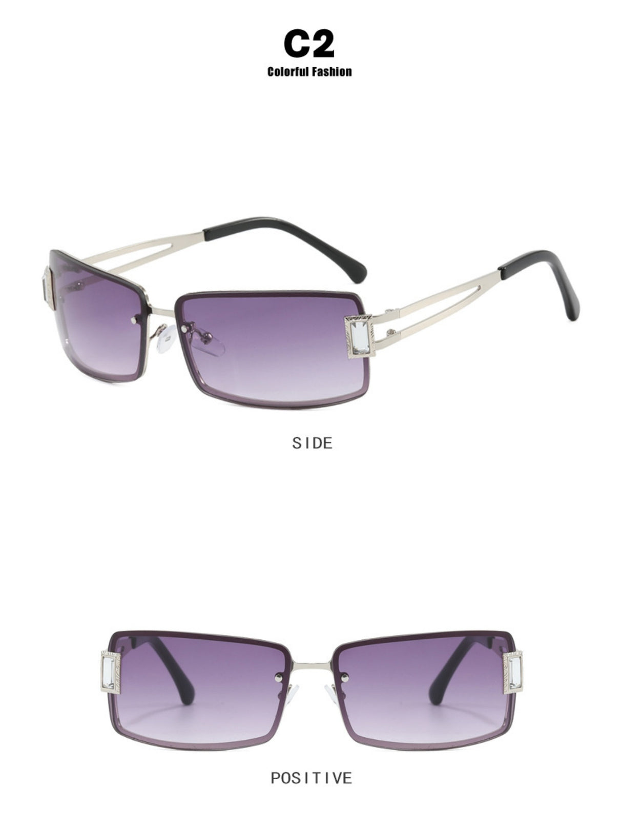 Full-frame Square Sunglasses