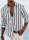 Stripes Leisure Shirts