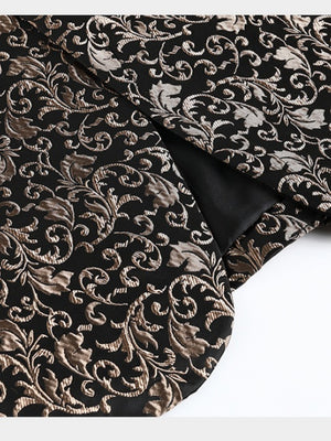 Leisure Jacquard Suit Set 2-piece Sets