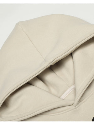 Plush Printed Hoodies