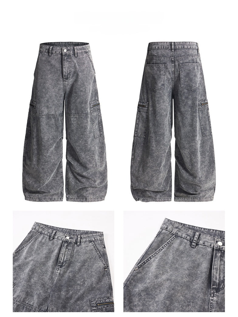 Liber Autumn Neutral wear Pocket decoration Other Cargo Trousers