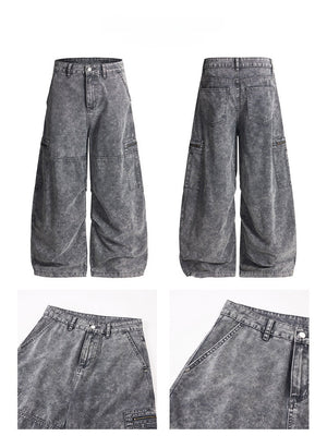 Liber Autumn Neutral wear Pocket decoration Other Cargo Trousers