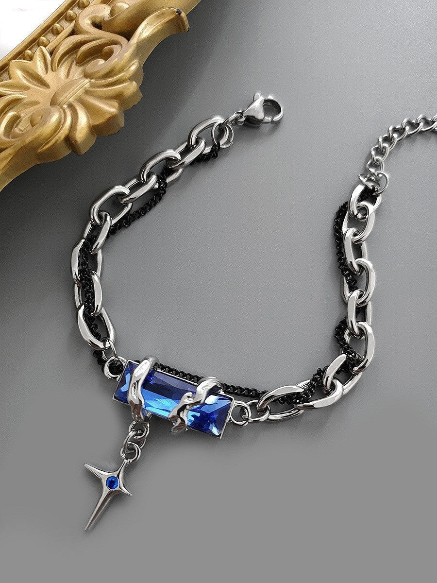 Black Diamond Simple Bracelet