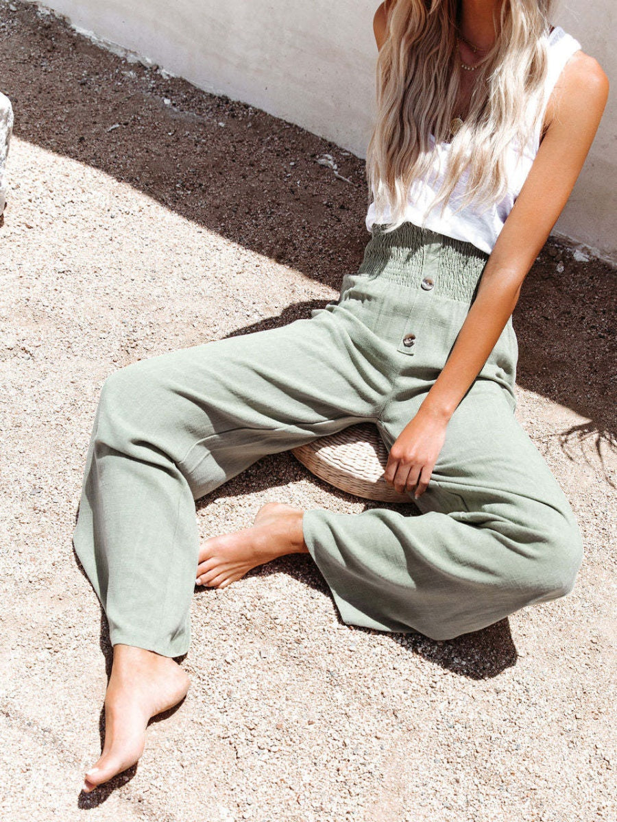 Hit Loose-fit Leisure Vacation Scratches Pants