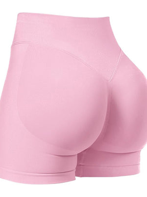 High-waisted Hip Lift Exercise And Fitness Yoga Shorts