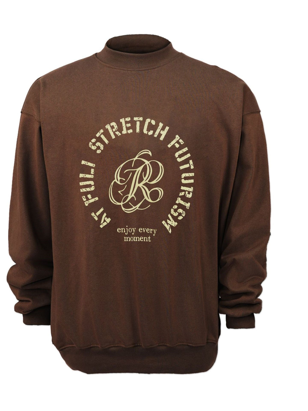 Liber Autumn Neutral wear Printed English Sweatshirts&Hoodies