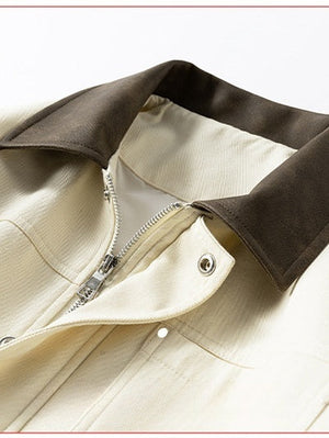 Liber Autumn Men's Color matching Jackets