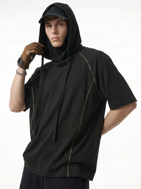 Color-blocked Sports Stretch T-shirts