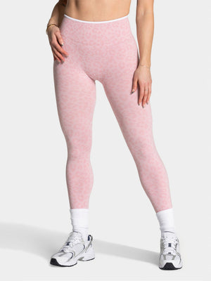 Leopard Print Seamless Abdomen Tight Yoga Fitness Pants
