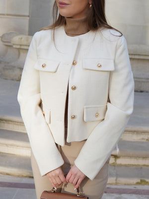 Tweed exquisite Short Jackets