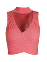 Liber Summer Women's Backless Harlter Top