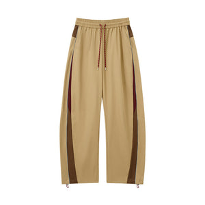 Function Retro Sports Racing Suit Jackets Wide-leg Pants Set
