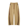 Function Retro Sports Racing Suit Jackets Wide-leg Pants Set