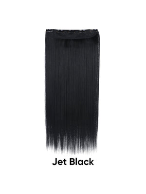Seamless, Invisible, One-piece Long Straight Wig With Fluffy Hair