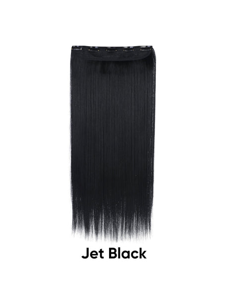 Seamless, Invisible, One-piece Long Straight Wig With Fluffy Hair