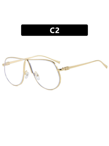 Full-rimmed Aviator Sunglasses