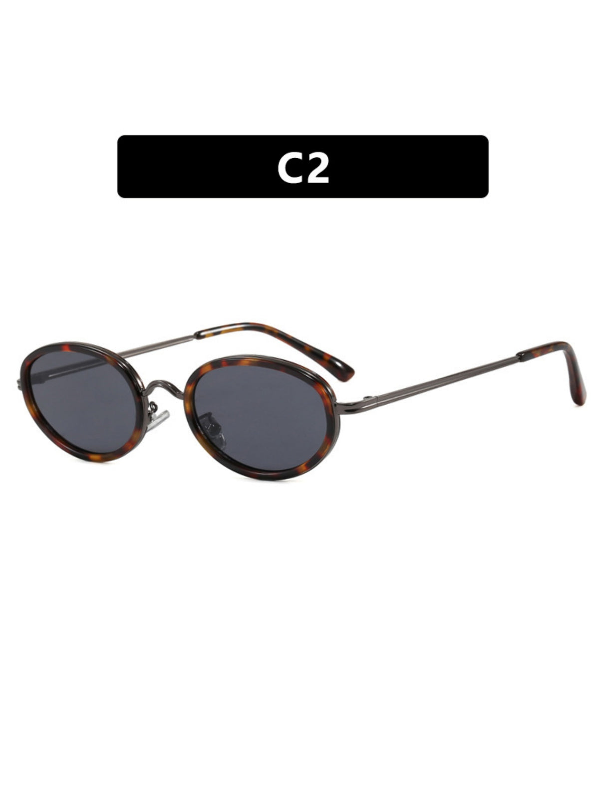 Full-frame Oval Sunglasses