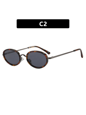 Full-frame Oval Sunglasses