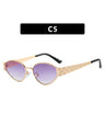 Full-frame Cat-eye Sunglasses