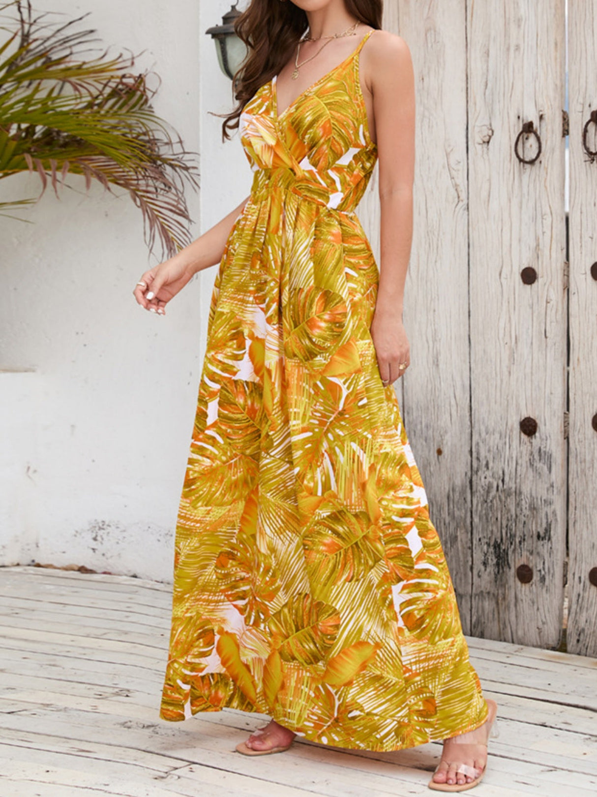 Robes maxi bohèmes à imprimé floral