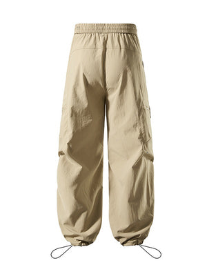 Water-repellent Straight-fit Cargo Trousers