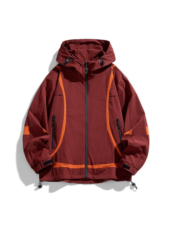 Vestes à capuche et fermeture éclair Cleanfit Patchwork