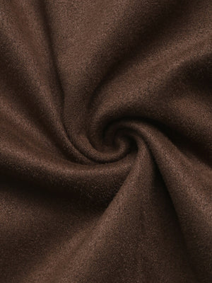 Zipper Pocket Solid Color Jackets
