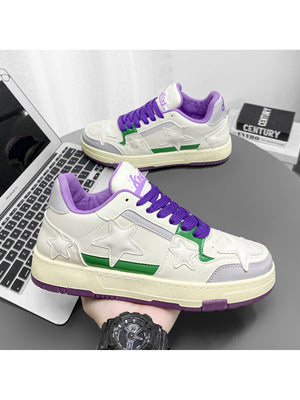 Liber Four Seasons Five-Pointed Star Men's Casual Sneakers