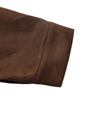 Zipper Pocket Solid Color Jackets