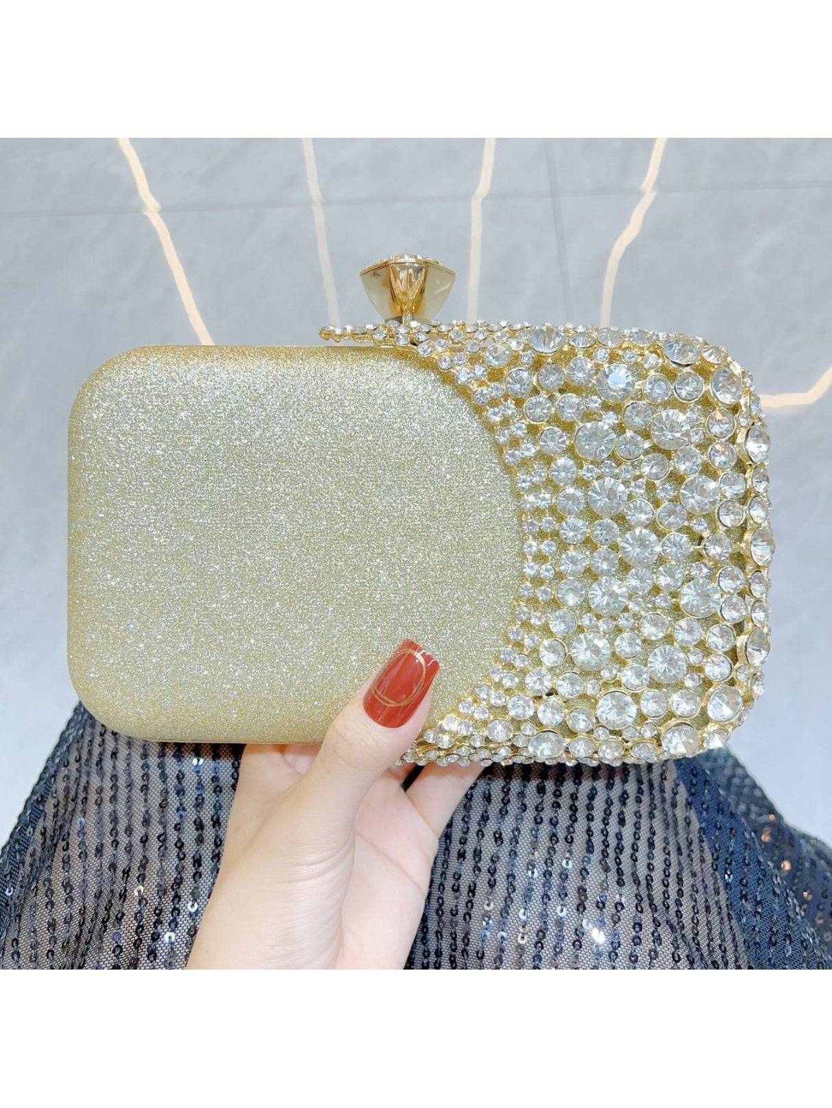 Liber Four Seasons ACC Diamond Box Bag