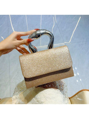 Liber Four Seasons ACC Sequined Small Square Bag
