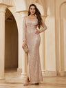Liber Autumn Women's Sequins Maxi Dresses