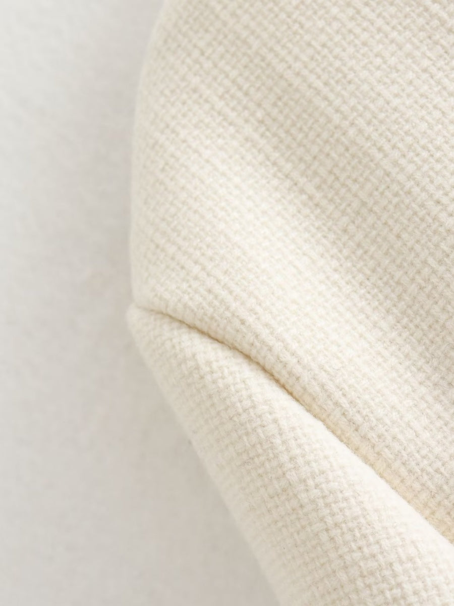 Chanel-inspired Stylish Short Dress With Button Embellishments Blazers