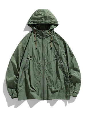 Liber Summer Men's Metal decoration Jackets