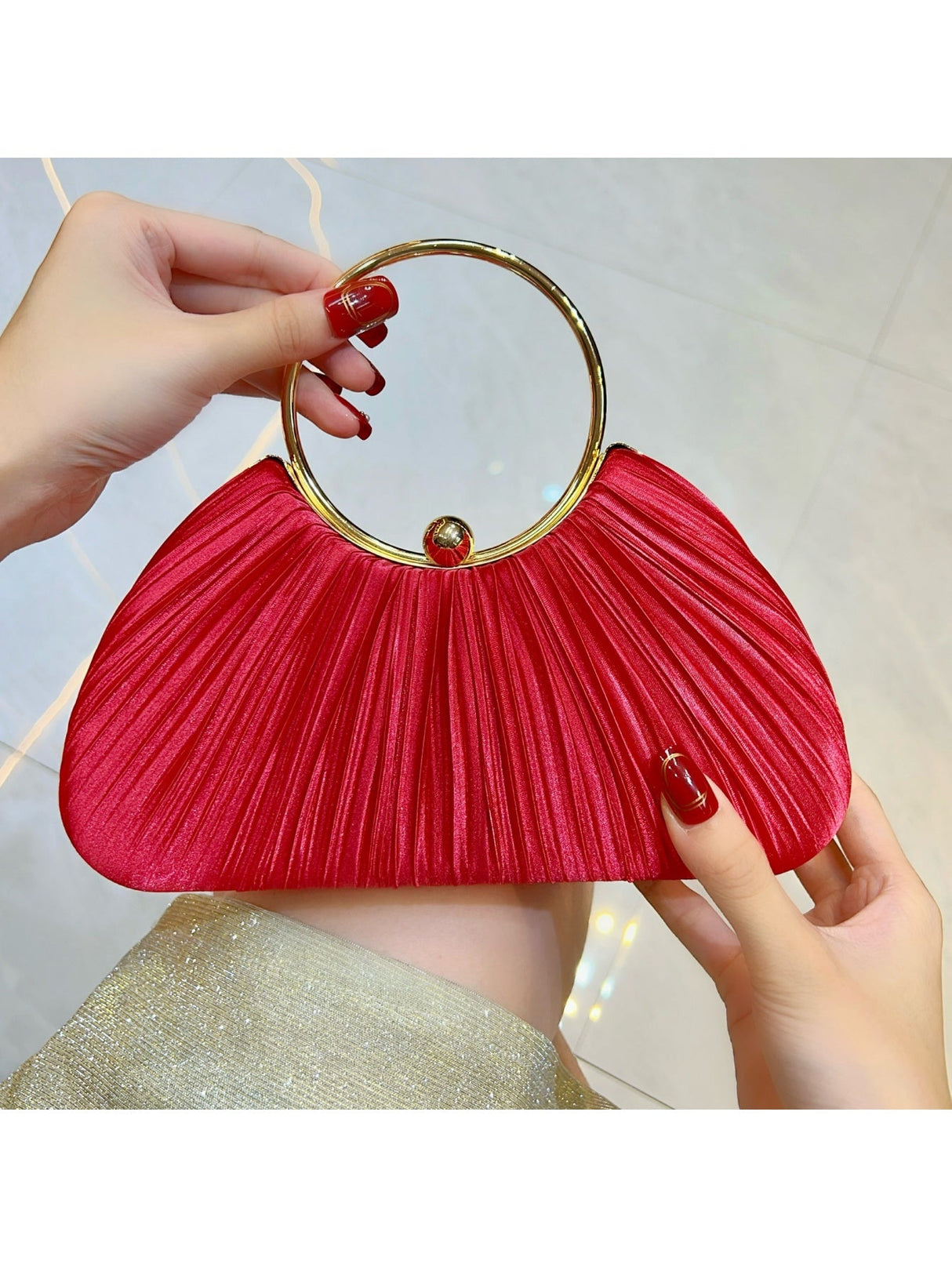 Liber Four Seasons ACC Pleated Bag