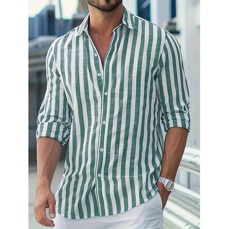 Stripes Leisure Shirts