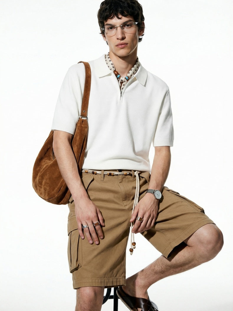 Old Money Style Leisure Polo Shirts