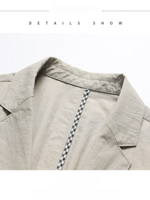 Business Single-Breasted Suit Jacket