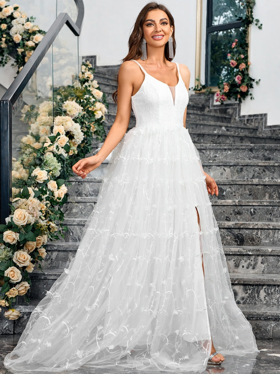 Liber Autumn Women's Lace Maxi Dresses