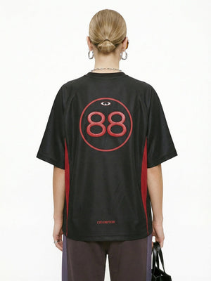 Color-blocked Patchwork T-shirts