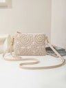 Vacation Lace Cutout Crossbody Bag