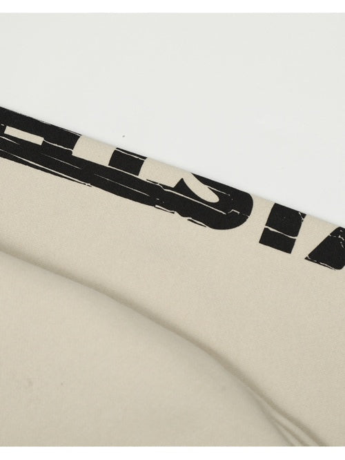 Plush Printed Hoodies