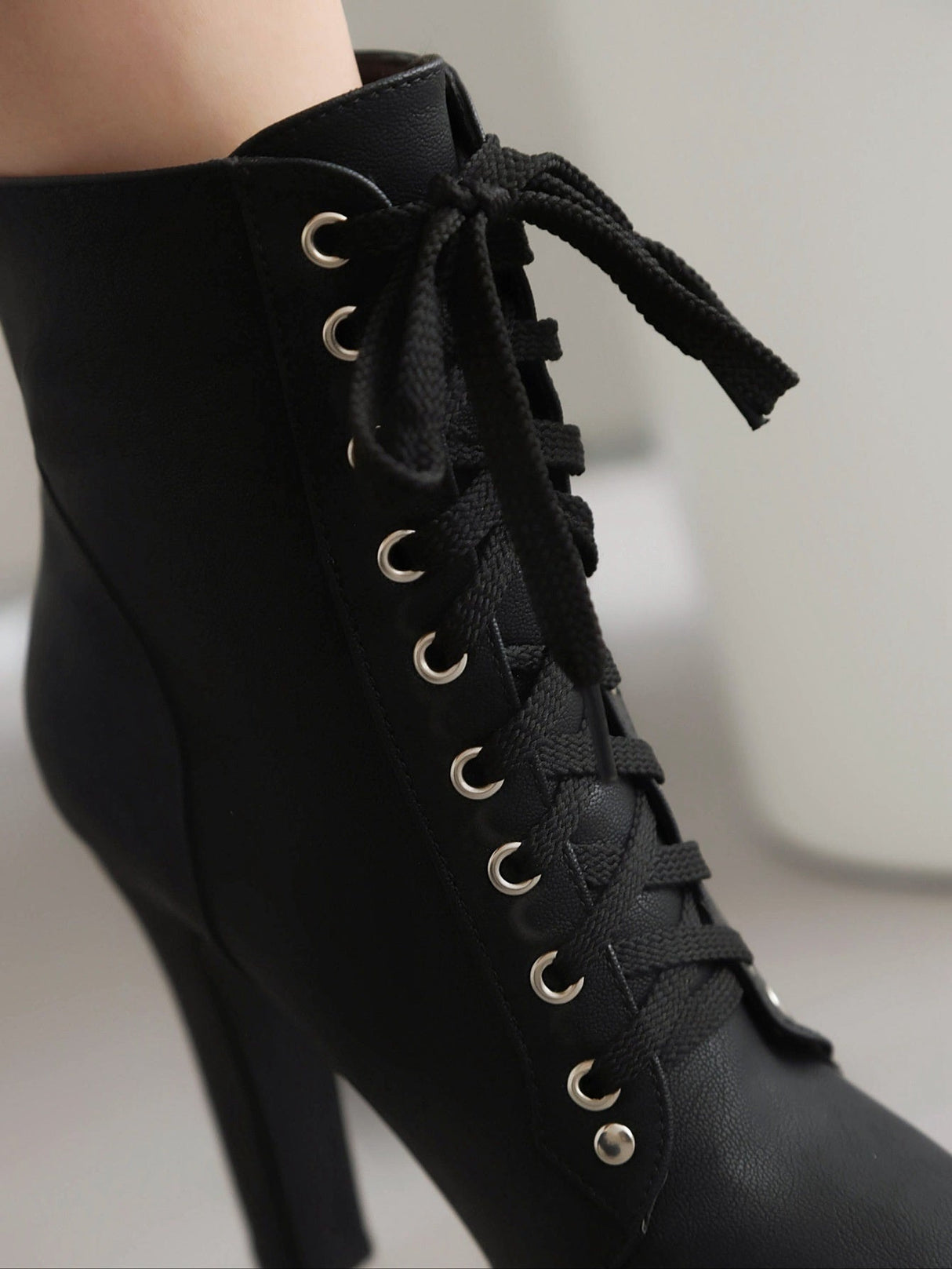 Platform Chunky Heel Sexy Buckle Women's Boots
